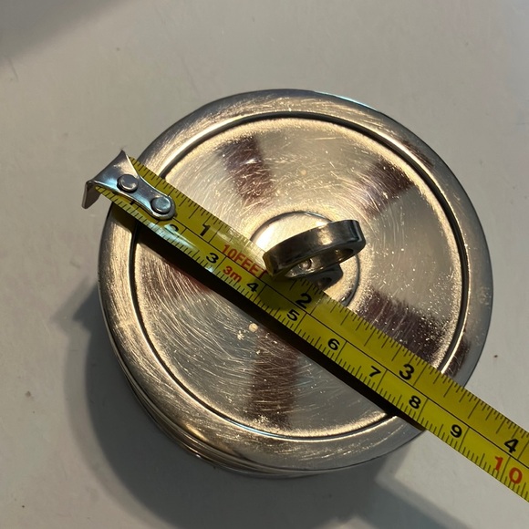 PartyLite‎ Silver Tea Light Candle Holder with Lid - Picture 5 of 6